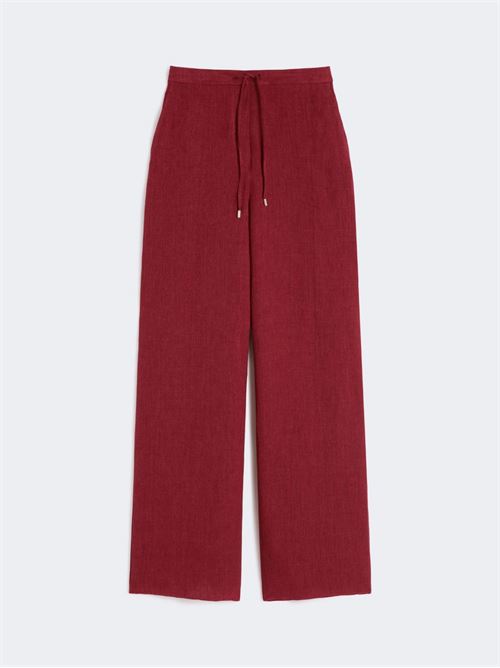 pantalone in batavia di lino Max Mara Studio | 2616131042035